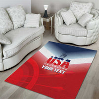 Personalized United States Archery Area Rug USA 2025 Sporty Style - Wonder Print Shop