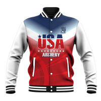 Personalized United States Archery Baseball Jacket USA 2025 Sporty Style - Wonder Print Shop