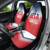 Personalized United States Archery Car Seat Cover USA 2025 Sporty Style - Wonder Print Shop