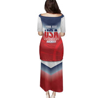 Personalized United States Archery Family Matching Puletasi and Hawaiian Shirt USA 2025 Sporty Style - Wonder Print Shop