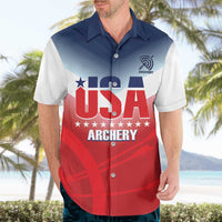 Personalized United States Archery Hawaiian Shirt USA 2025 Sporty Style - Wonder Print Shop