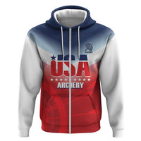 Personalized United States Archery Hoodie USA 2025 Sporty Style - Wonder Print Shop