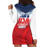 Personalized United States Archery Hoodie Dress USA 2025 Sporty Style - Wonder Print Shop