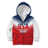 Personalized United States Archery Kid Hoodie USA 2025 Sporty Style - Wonder Print Shop
