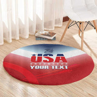 Personalized United States Archery Round Carpet USA 2025 Sporty Style - Wonder Print Shop