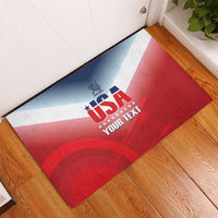 Personalized United States Archery Rubber Doormat USA 2025 Sporty Style - Wonder Print Shop