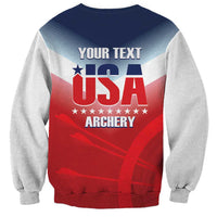 Personalized United States Archery Sweatshirt USA 2025 Sporty Style - Wonder Print Shop