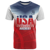 Personalized United States Archery T Shirt USA 2025 Sporty Style - Wonder Print Shop
