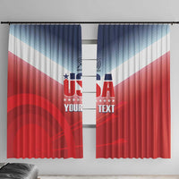 Personalized United States Archery Window Curtain USA 2025 Sporty Style - Wonder Print Shop