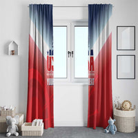 Personalized United States Archery Window Curtain USA 2025 Sporty Style - Wonder Print Shop