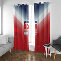Personalized United States Archery Window Curtain USA 2025 Sporty Style - Wonder Print Shop
