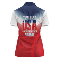 Personalized United States Archery Women Polo Shirt USA 2025 Sporty Style - Wonder Print Shop