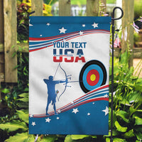 Personalized United States Archery Garden Flag USA Sport Curve Style - Wonder Print Shop