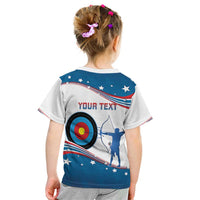 Personalized United States Archery Kid T Shirt USA Sport Curve Style - Wonder Print Shop