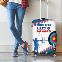 Personalized United States Archery Luggage Cover USA Sport Curve Style - Wonder Print Shop