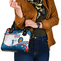 Personalized United States Archery Shoulder Handbag USA Sport Curve Style - Wonder Print Shop