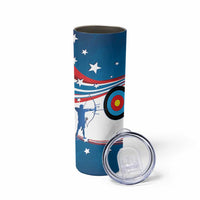 Personalized United States Archery Skinny Tumbler USA Sport Curve Style - Wonder Print Shop