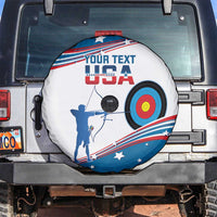 Personalized United States Archery Spare Tire Cover USA Sport Curve Style - Wonder Print Shop