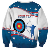 Personalized United States Archery Sweatshirt USA Sport Curve Style - Wonder Print Shop
