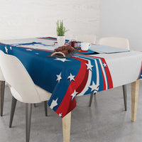 Personalized United States Archery Tablecloth USA Sport Curve Style - Wonder Print Shop