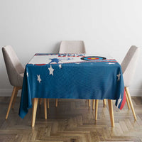 Personalized United States Archery Tablecloth USA Sport Curve Style - Wonder Print Shop
