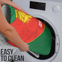 Custom Zimbabwe Cricket Bathroom Set Go Chevrons 2003 Color Version - Wonder Print Shop