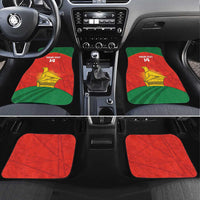 Custom Zimbabwe Cricket Car Mats Go Chevrons 2003 Color Version - Wonder Print Shop
