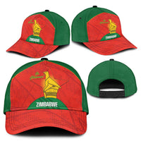 Zimbabwe Cricket Classic Cap Go Chevrons 2003 Color Version - Wonder Print Shop