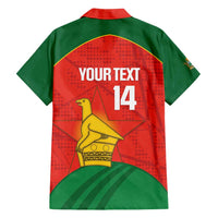 Custom Zimbabwe Cricket Family Matching Summer Maxi Dress and Hawaiian Shirt Go Chevrons 2003 Color Version - Wonder Print Shop