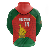 Custom Zimbabwe Cricket Hoodie Go Chevrons 2003 Color Version - Wonder Print Shop