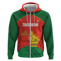 Custom Zimbabwe Cricket Hoodie Go Chevrons 2003 Color Version - Wonder Print Shop