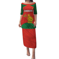 Custom Zimbabwe Cricket Puletasi Go Chevrons 2003 Color Version - Wonder Print Shop