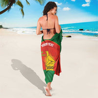 Custom Zimbabwe Cricket Sarong Go Chevrons 2003 Color Version - Wonder Print Shop