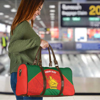 Custom Zimbabwe Cricket Travel Bag Go Chevrons 2003 Color Version - Wonder Print Shop