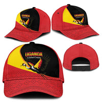 Uganda Cricket Classic Cap Go Cranes African Pattern - Wonder Print Shop