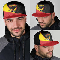 Uganda Cricket Mesh Trucker Cap Go Cranes African Pattern - Wonder Print Shop