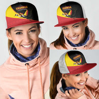 Uganda Cricket Mesh Trucker Cap Go Cranes African Pattern - Wonder Print Shop