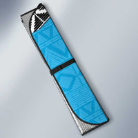 Custom Tanzania Cricket Auto Sun Shade Go Cows Sporty African Pattern - Wonder Print Shop