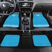 Custom Tanzania Cricket Car Mats Go Cows Sporty African Pattern - Wonder Print Shop