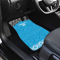 Custom Tanzania Cricket Car Mats Go Cows Sporty African Pattern - Wonder Print Shop