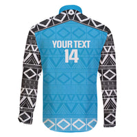 Custom Tanzania Cricket Family Matching Off The Shoulder Long Sleeve Dress and Hawaiian Shirt Go Cows Sporty African Pattern - Wonder Print Shop