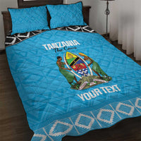 Custom Tanzania Cricket Quilt Bed Set Go Cows Sporty African Pattern - Wonder Print Shop