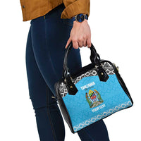 Custom Tanzania Cricket Shoulder Handbag Go Cows Sporty African Pattern - Wonder Print Shop