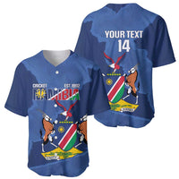 Custom Namibia Cricket Baseball Jersey Go Eagles Est 1992 - Wonder Print Shop