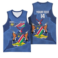 Custom Namibia Cricket Basketball Jersey Go Eagles Est 1992 - Wonder Print Shop