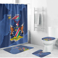 Custom Namibia Cricket Bathroom Set Go Eagles Est 1992 - Wonder Print Shop