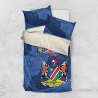 Custom Namibia Cricket Bedding Set Go Eagles Est 1992 - Wonder Print Shop
