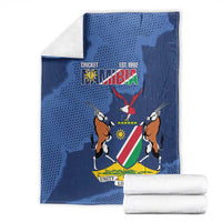 Custom Namibia Cricket Blanket Go Eagles Est 1992 - Wonder Print Shop