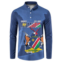 Custom Namibia Cricket Button Sweatshirt Go Eagles Est 1992 - Wonder Print Shop