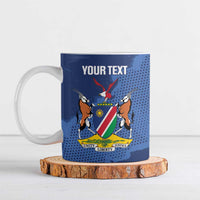 Custom Namibia Cricket Ceramic Mug Go Eagles Est 1992 - Wonder Print Shop